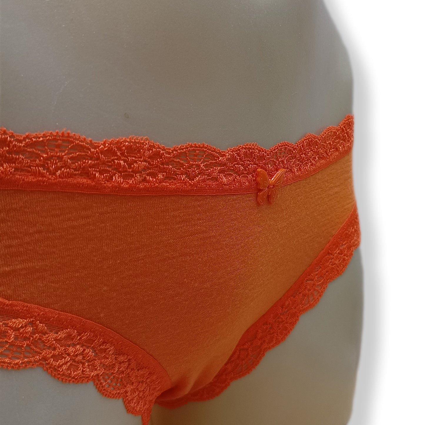Sample Panties #10 - size XS - Embrace the Vibrance of Orange