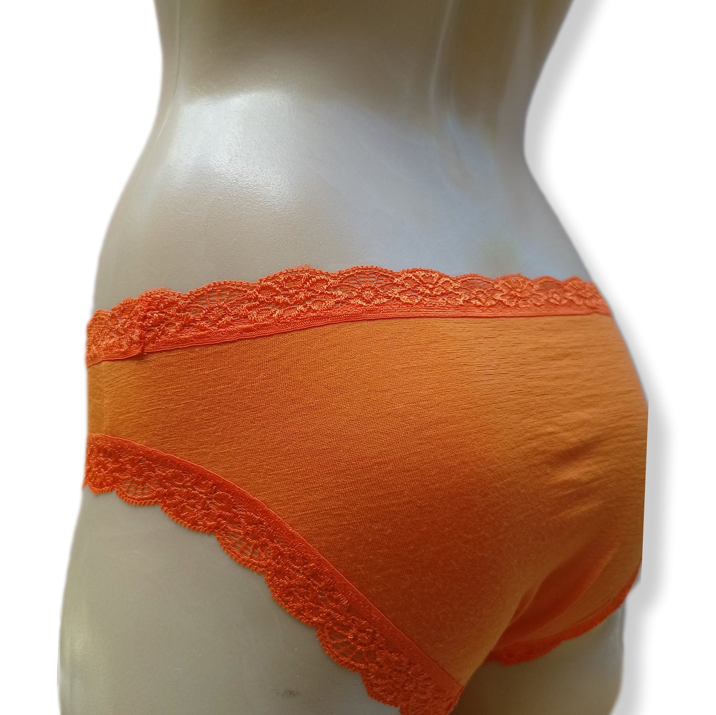 Sample Panties #10 - size XS - Embrace the Vibrance of Orange